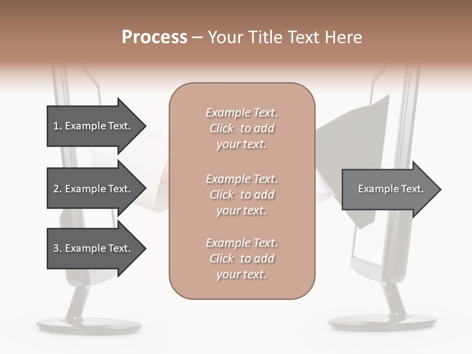 Icon Office Partnership PowerPoint Template