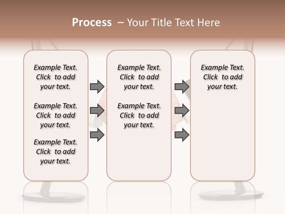 Icon Office Partnership PowerPoint Template