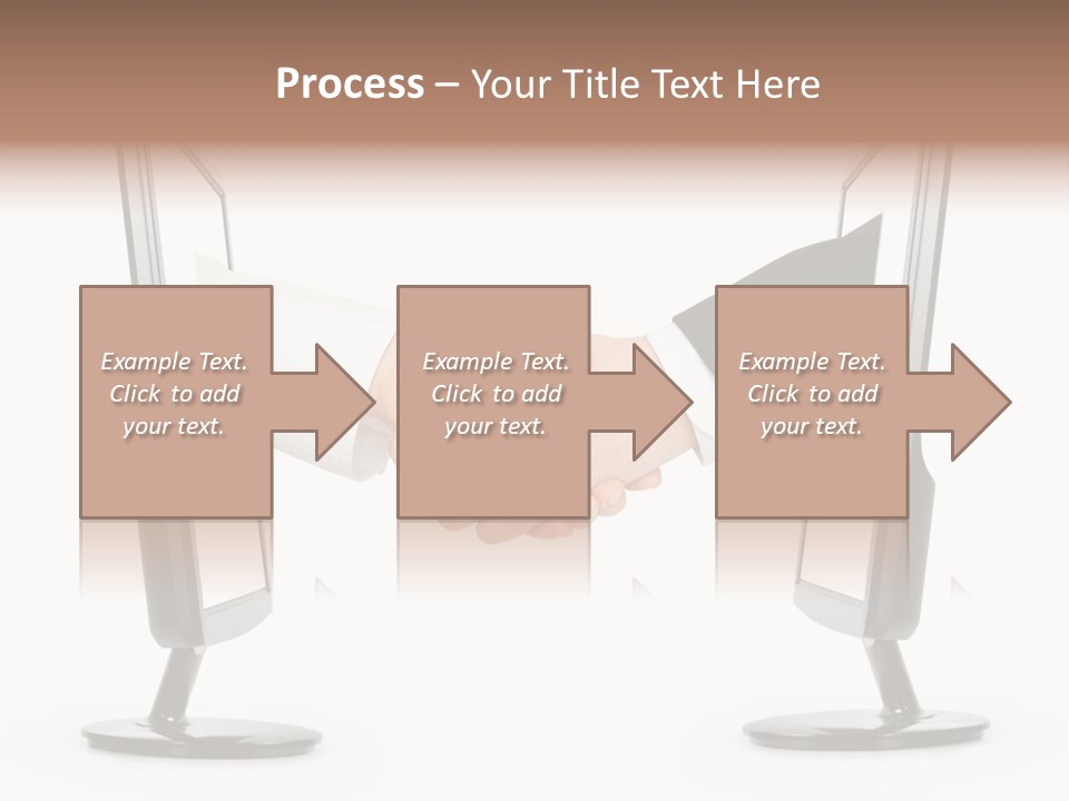 Icon Office Partnership PowerPoint Template