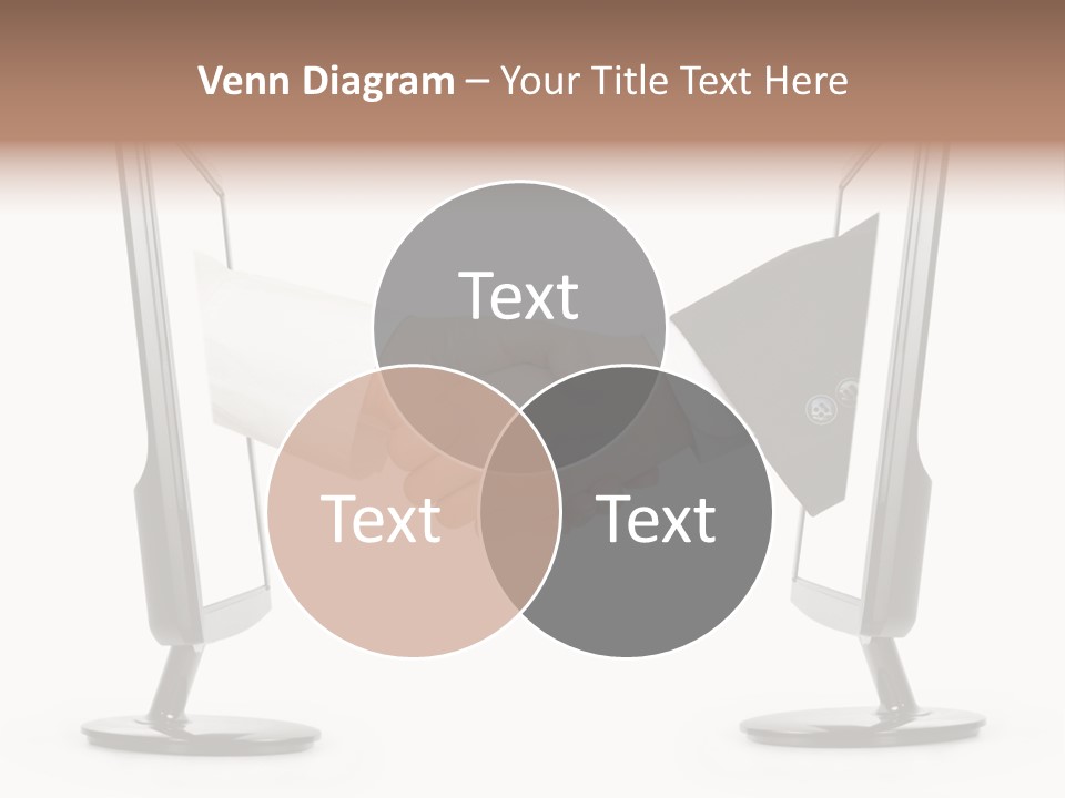 Icon Office Partnership PowerPoint Template