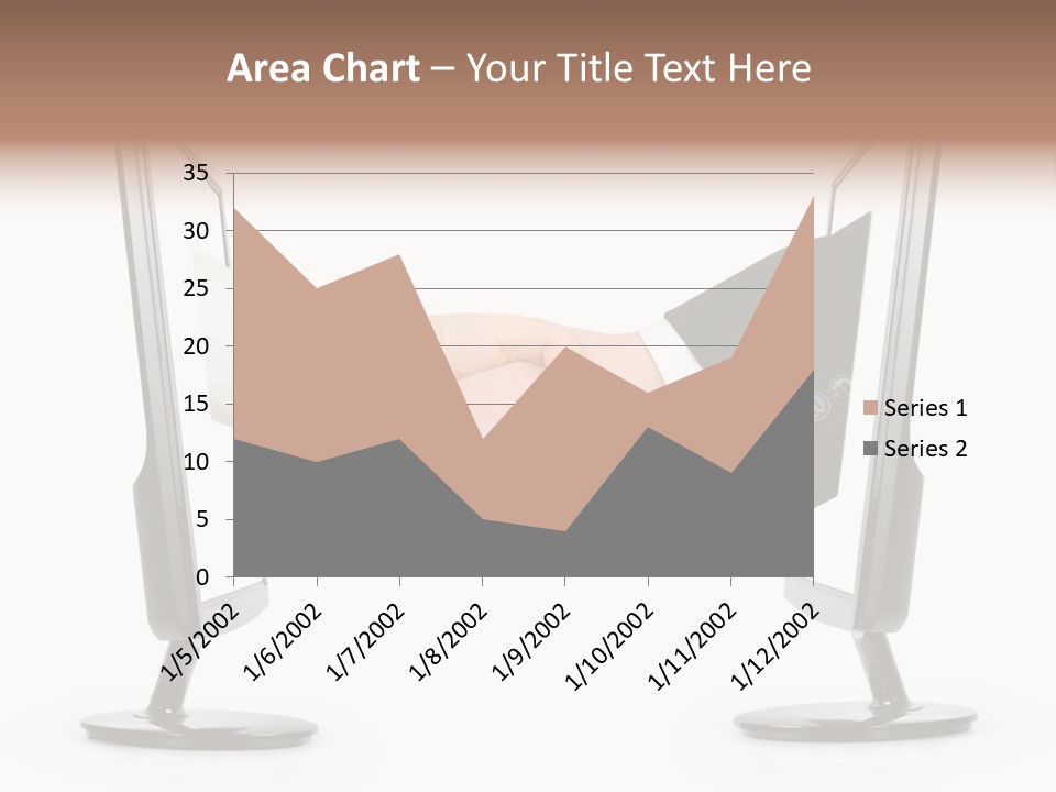 Icon Office Partnership PowerPoint Template