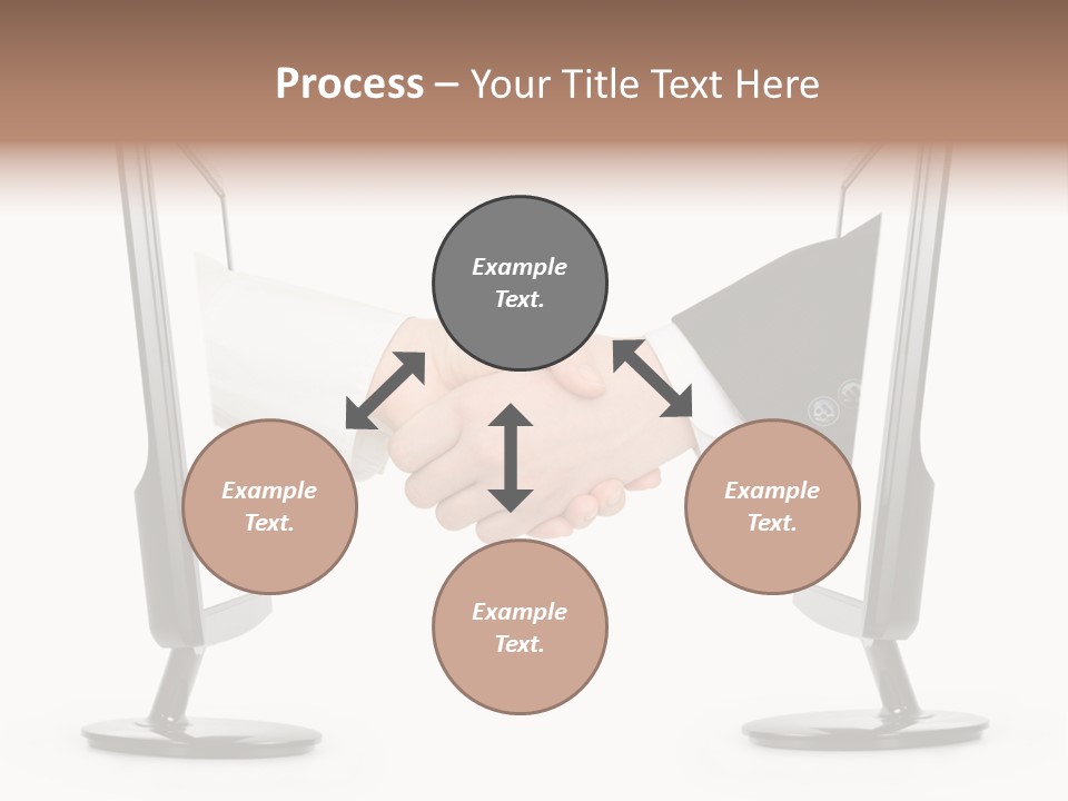 Icon Office Partnership PowerPoint Template