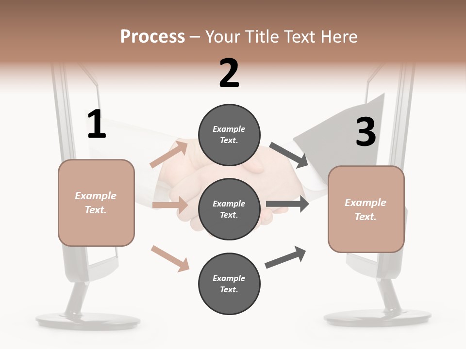 Icon Office Partnership PowerPoint Template