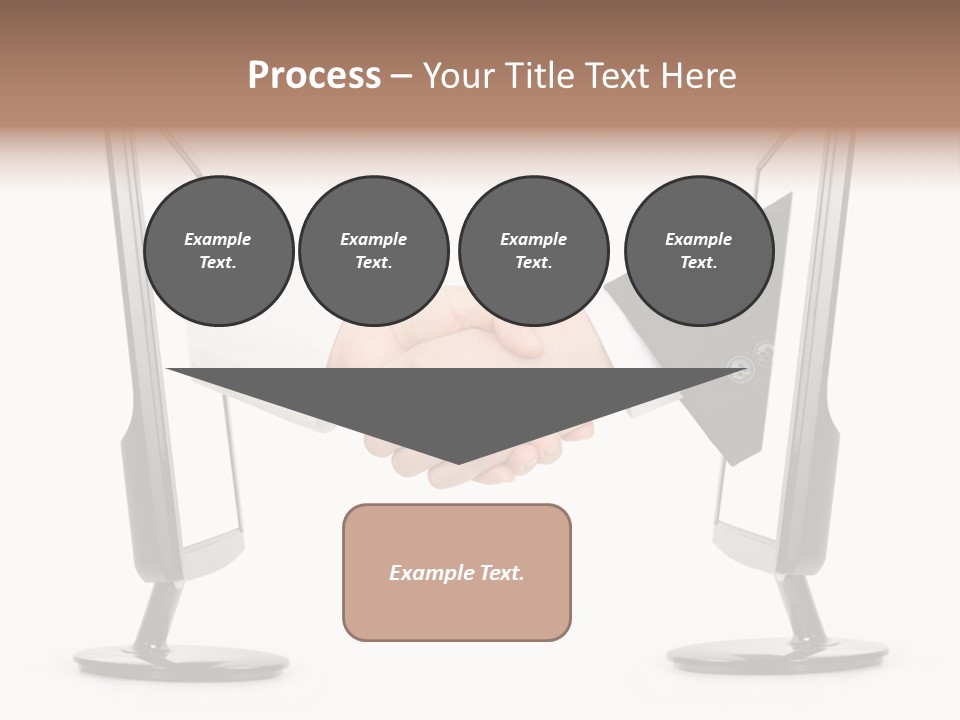 Icon Office Partnership PowerPoint Template