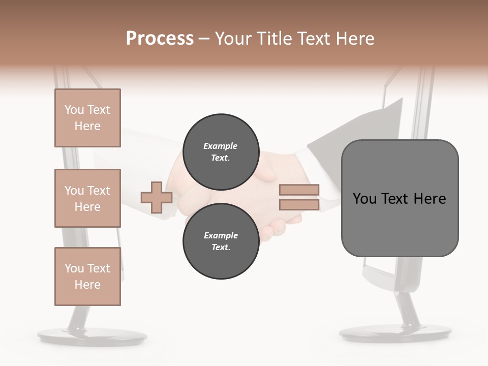 Icon Office Partnership PowerPoint Template