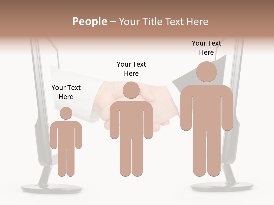 Icon Office Partnership PowerPoint Template