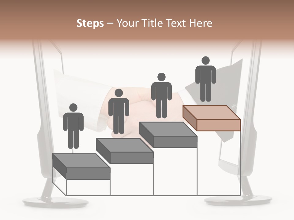 Icon Office Partnership PowerPoint Template