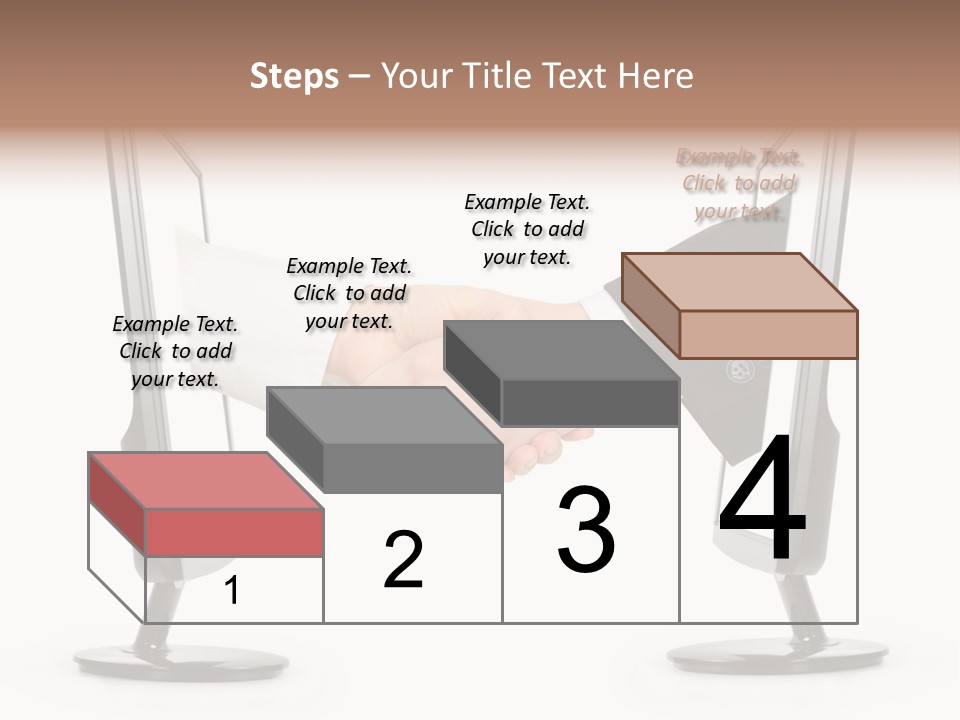Icon Office Partnership PowerPoint Template