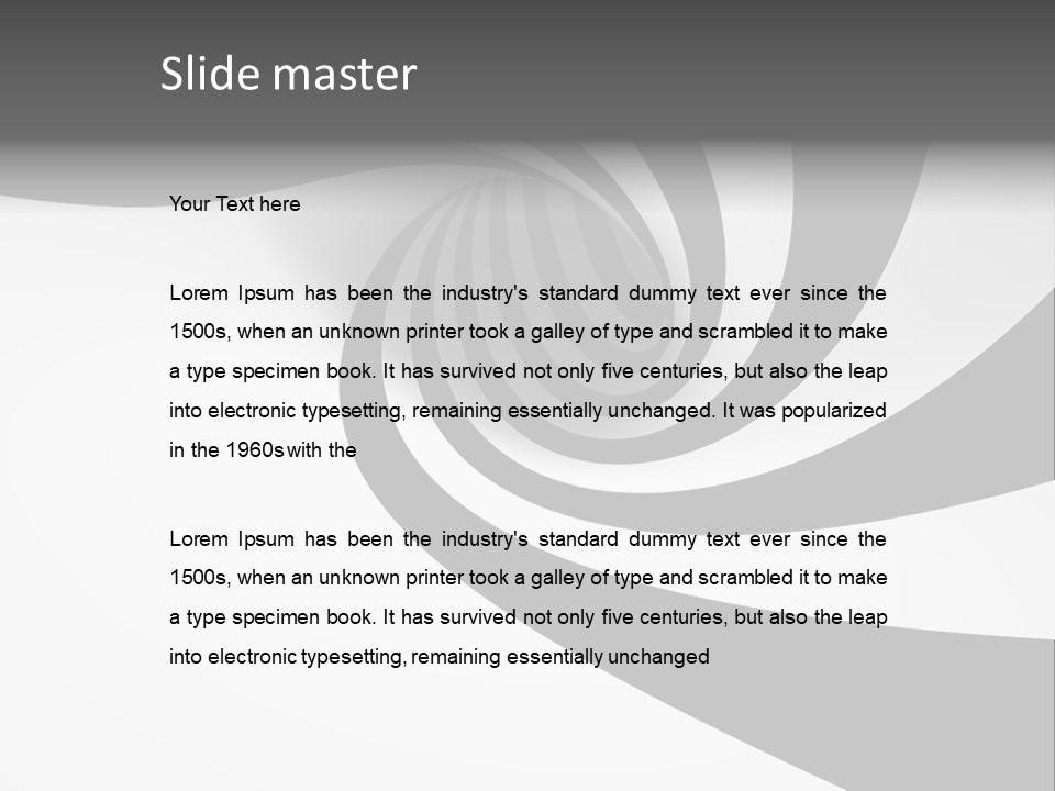 Border Tear Digital PowerPoint Template