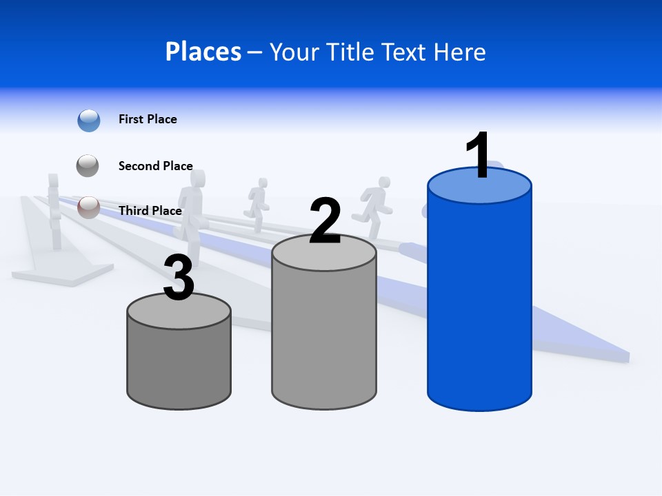Champion Run Idea PowerPoint Template