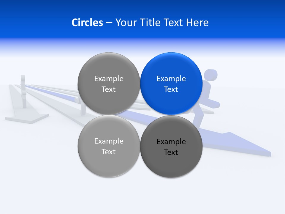 Champion Run Idea PowerPoint Template