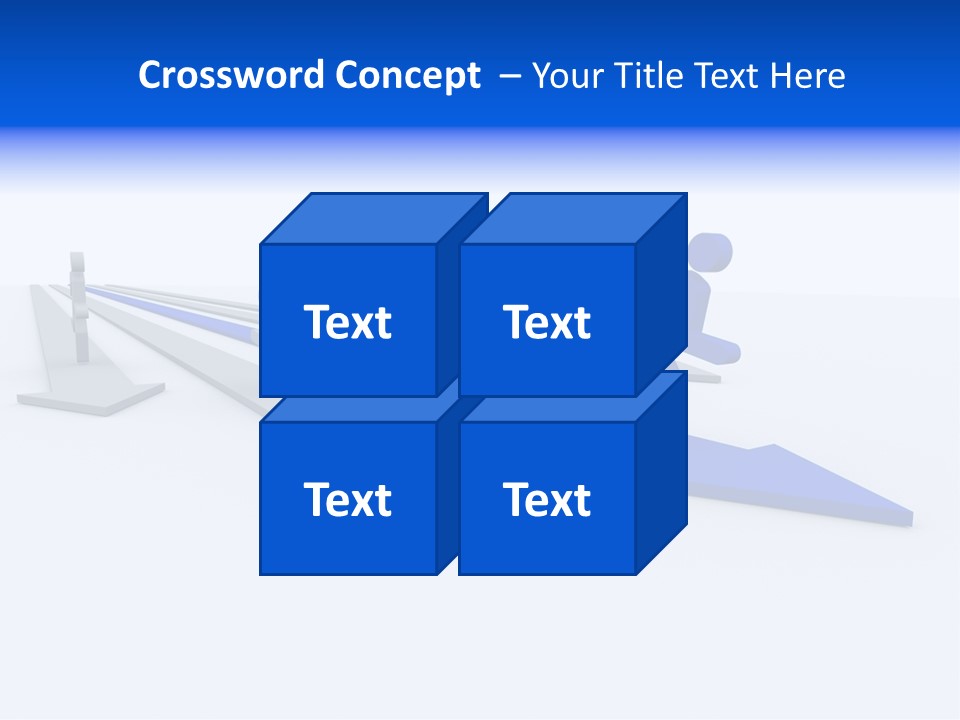 Champion Run Idea PowerPoint Template