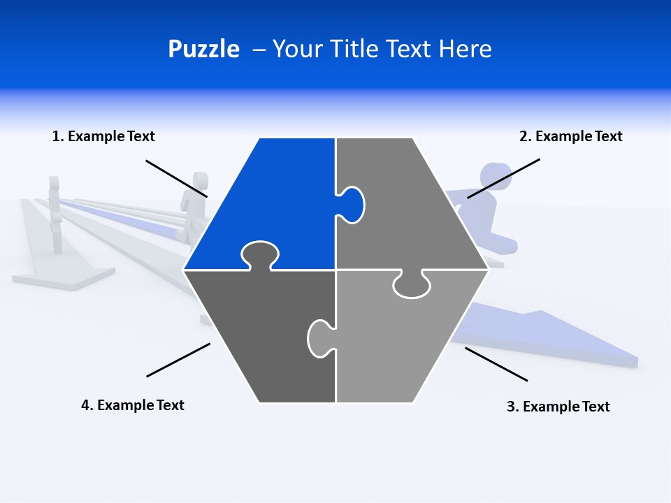 Champion Run Idea PowerPoint Template