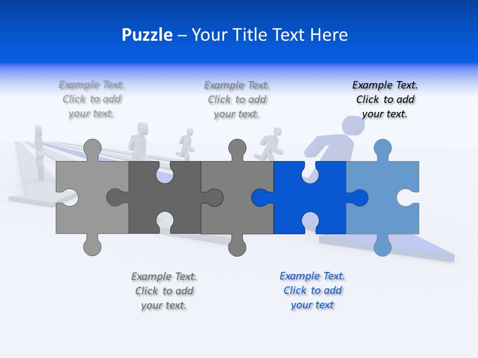 Champion Run Idea PowerPoint Template