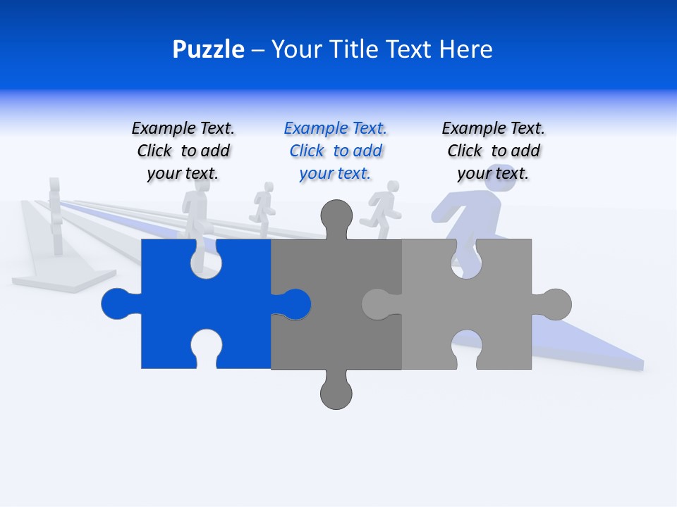 Champion Run Idea PowerPoint Template