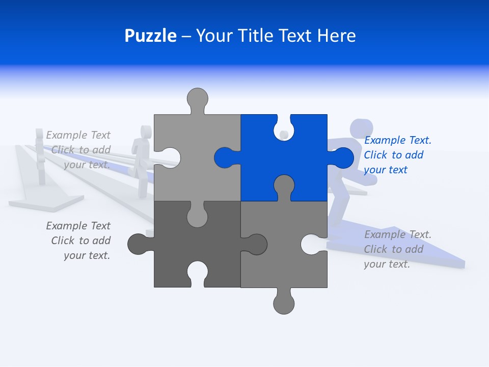 Champion Run Idea PowerPoint Template