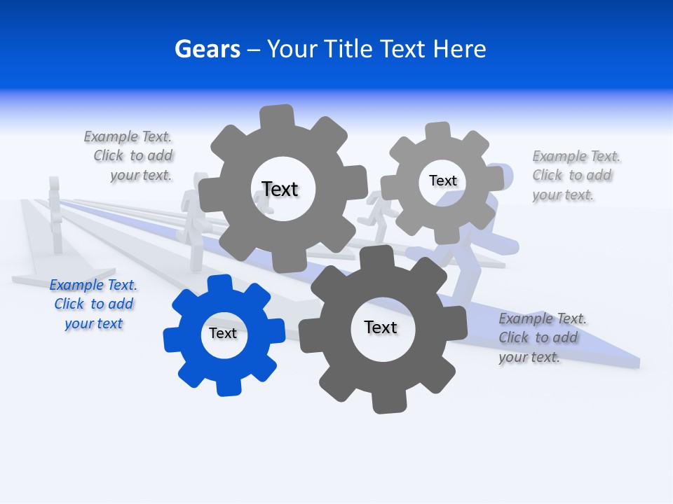 Champion Run Idea PowerPoint Template