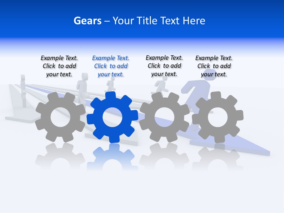 Champion Run Idea PowerPoint Template