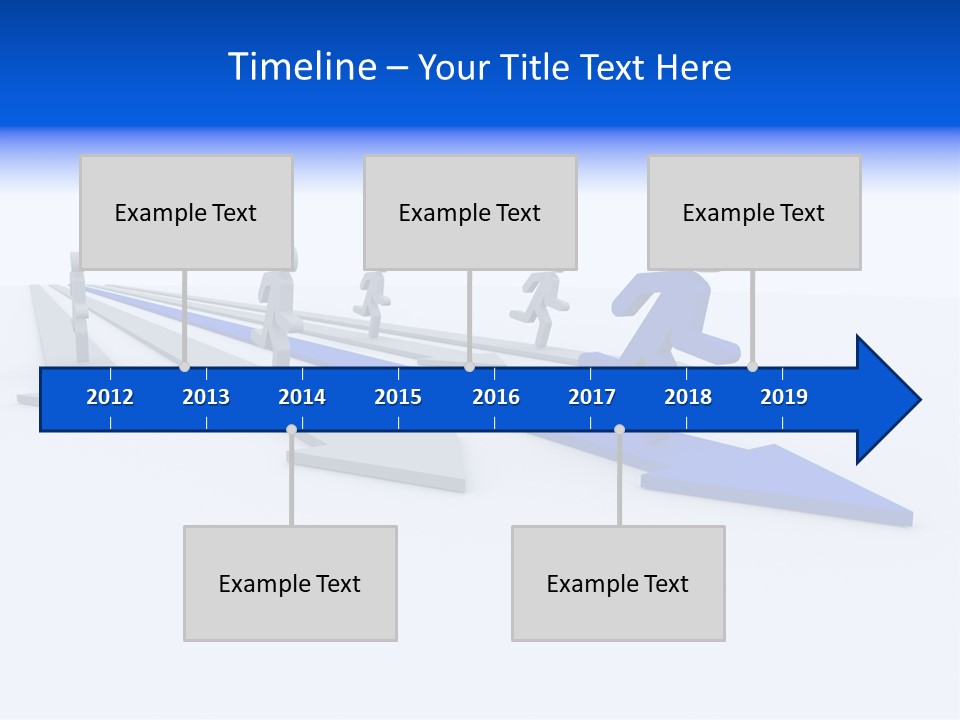 Champion Run Idea PowerPoint Template