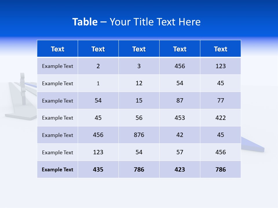 Champion Run Idea PowerPoint Template