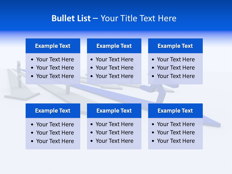 Champion Run Idea PowerPoint Template