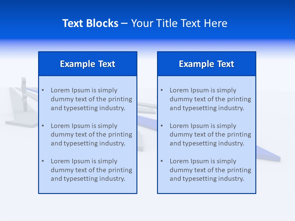 Champion Run Idea PowerPoint Template