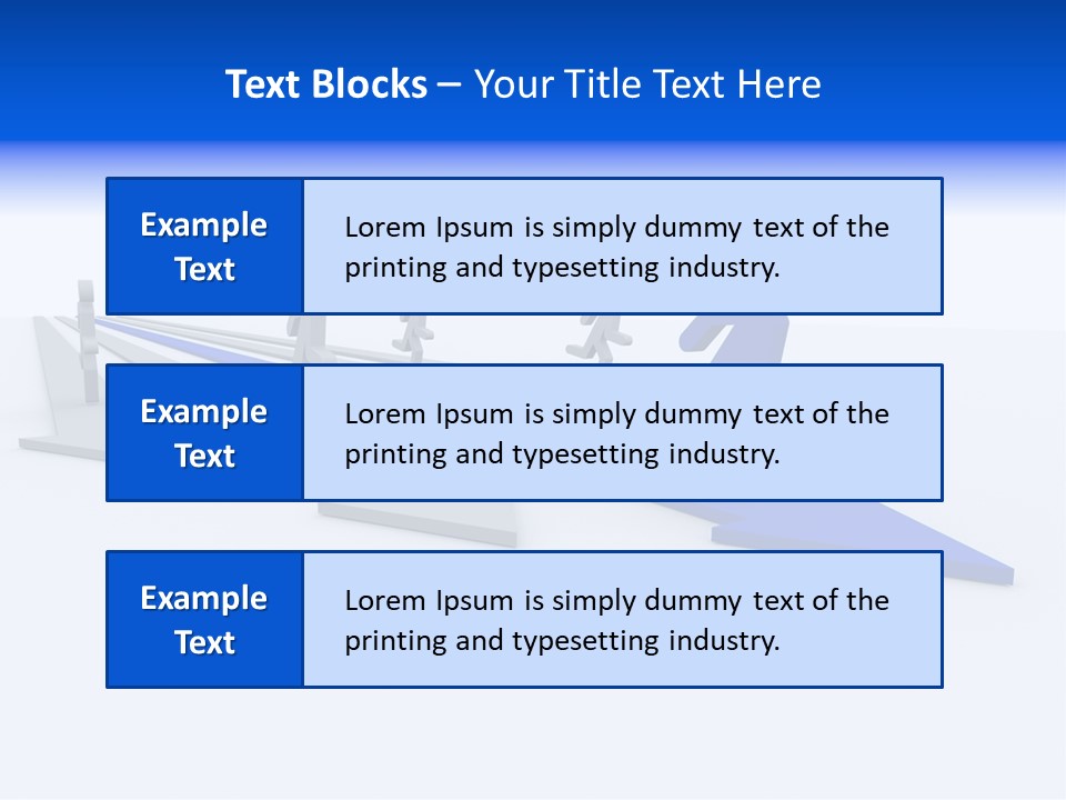 Champion Run Idea PowerPoint Template