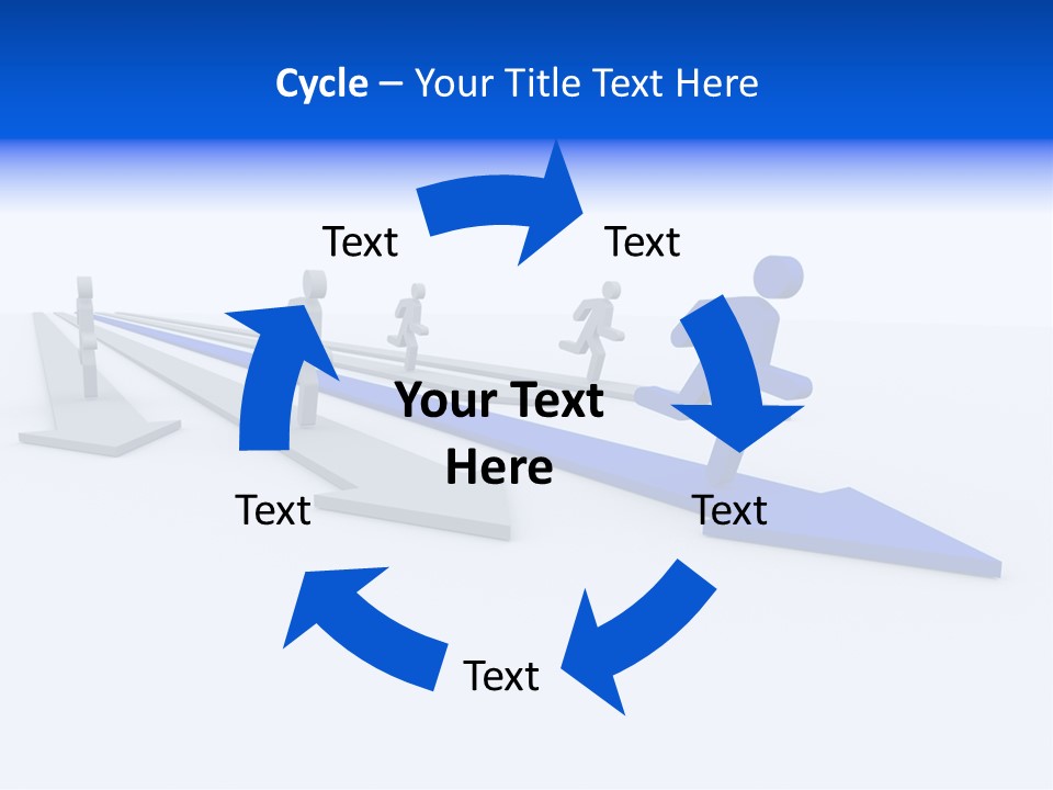 Champion Run Idea PowerPoint Template
