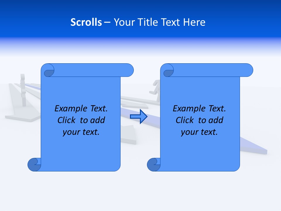 Champion Run Idea PowerPoint Template