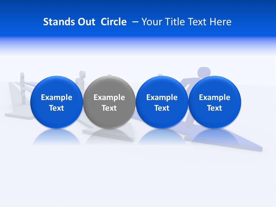 Champion Run Idea PowerPoint Template