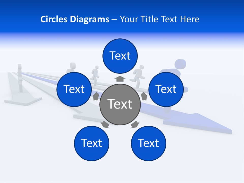 Champion Run Idea PowerPoint Template