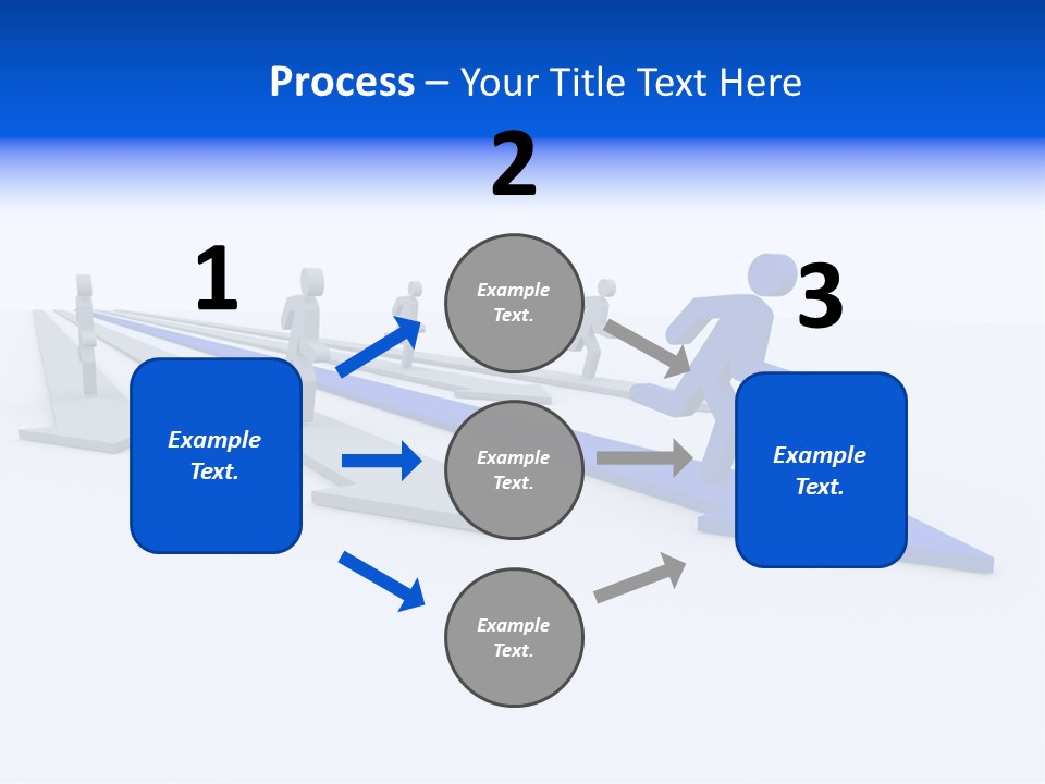 Champion Run Idea PowerPoint Template