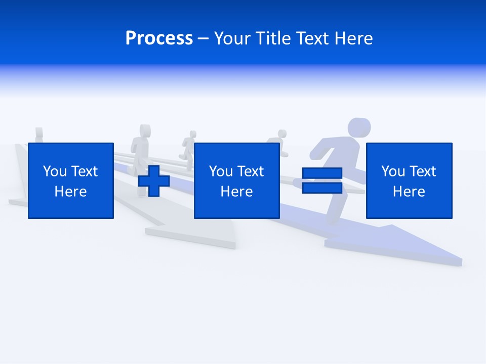 Champion Run Idea PowerPoint Template