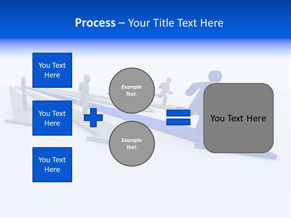Champion Run Idea PowerPoint Template