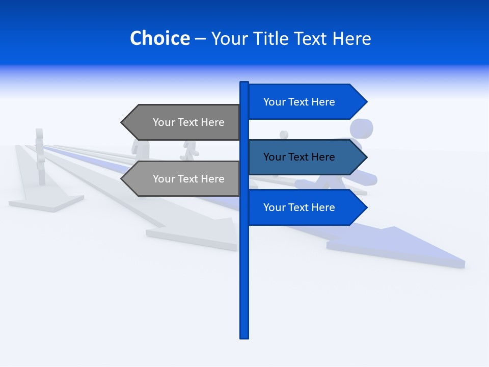 Champion Run Idea PowerPoint Template