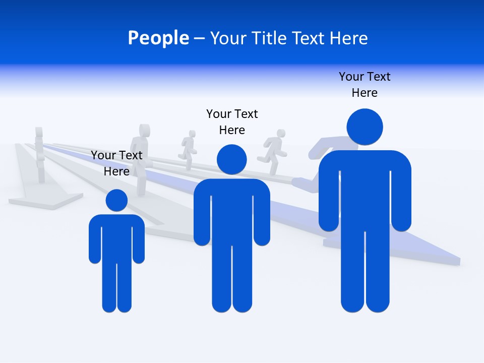 Champion Run Idea PowerPoint Template