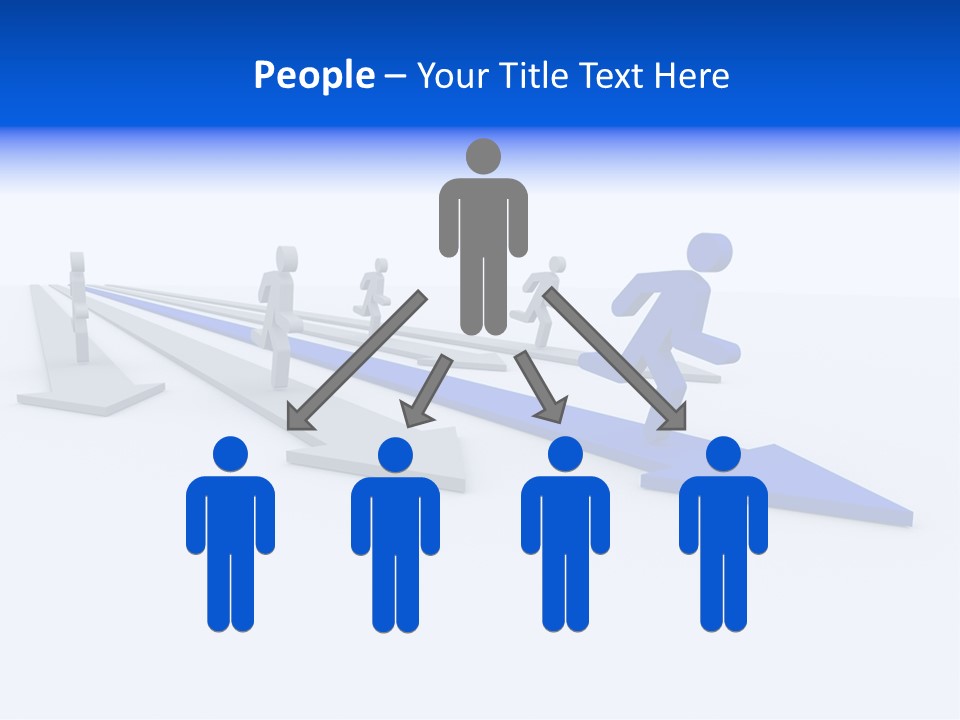 Champion Run Idea PowerPoint Template