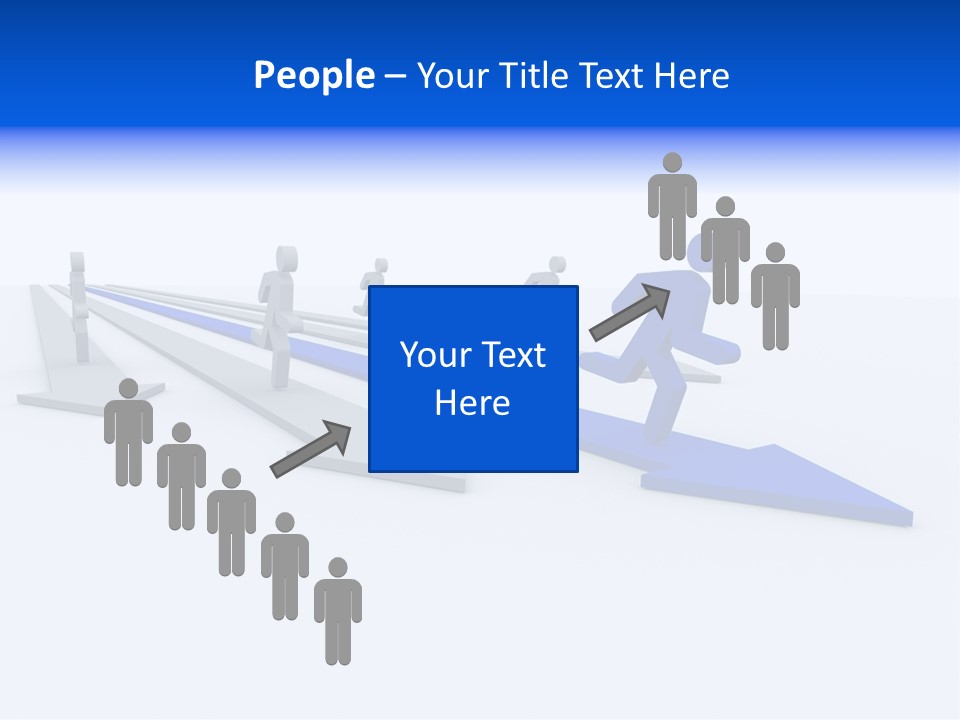 Champion Run Idea PowerPoint Template