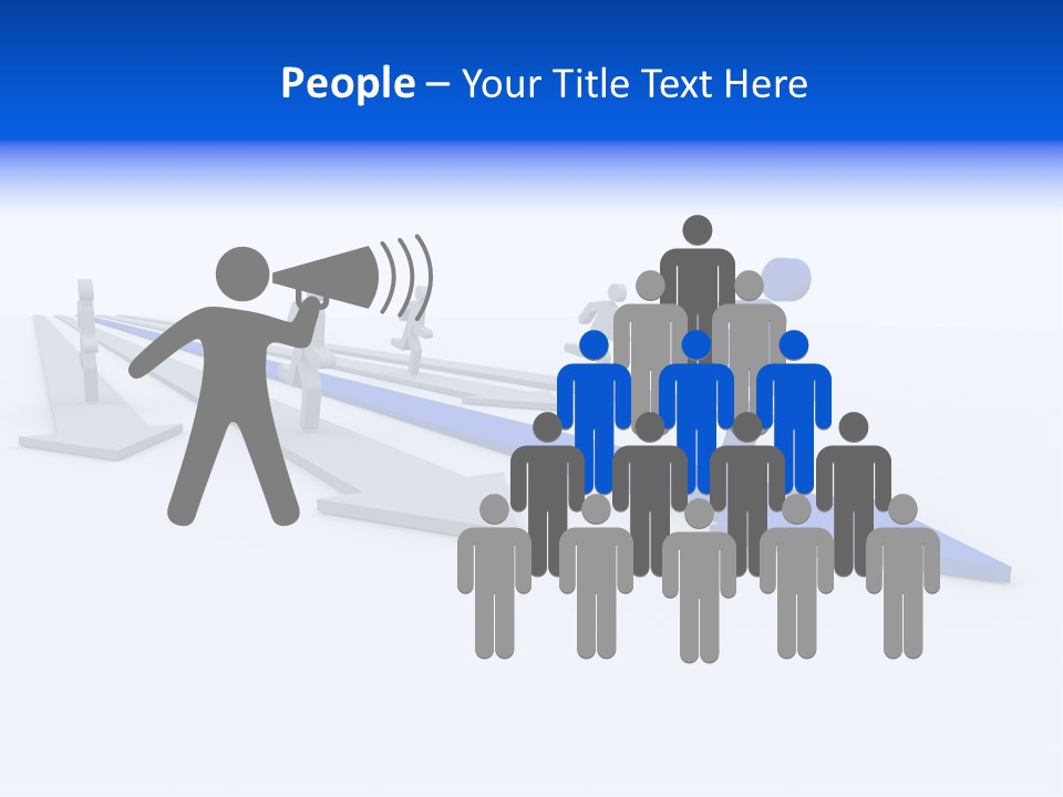 Champion Run Idea PowerPoint Template