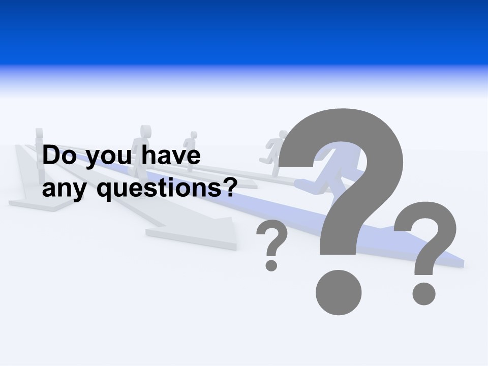 Champion Run Idea PowerPoint Template