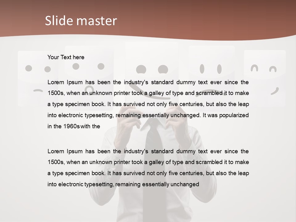 Trendy Showing Stylish PowerPoint Template