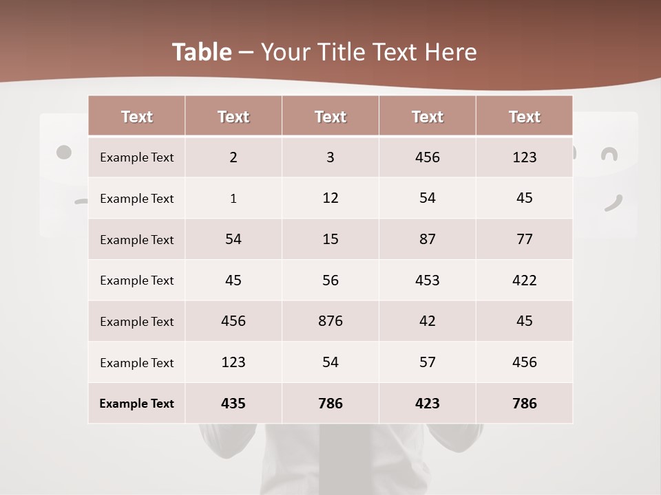 Trendy Showing Stylish PowerPoint Template