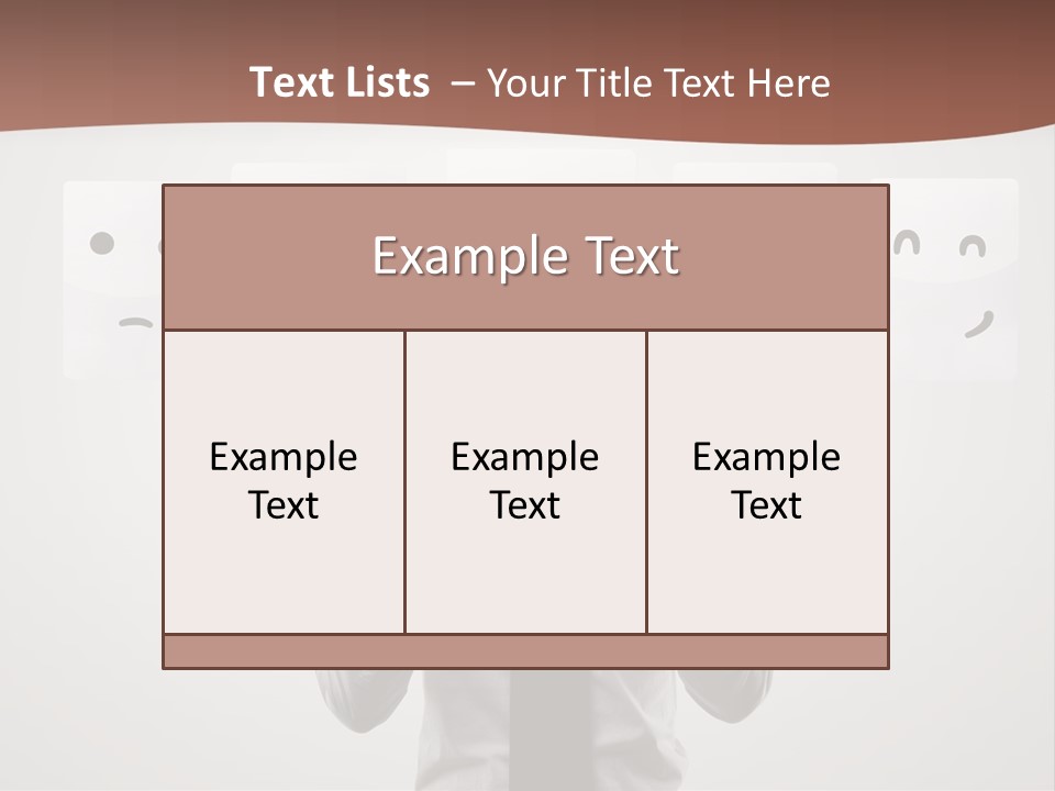 Trendy Showing Stylish PowerPoint Template