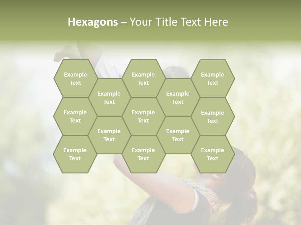 Smile Joyful Daughter PowerPoint Template