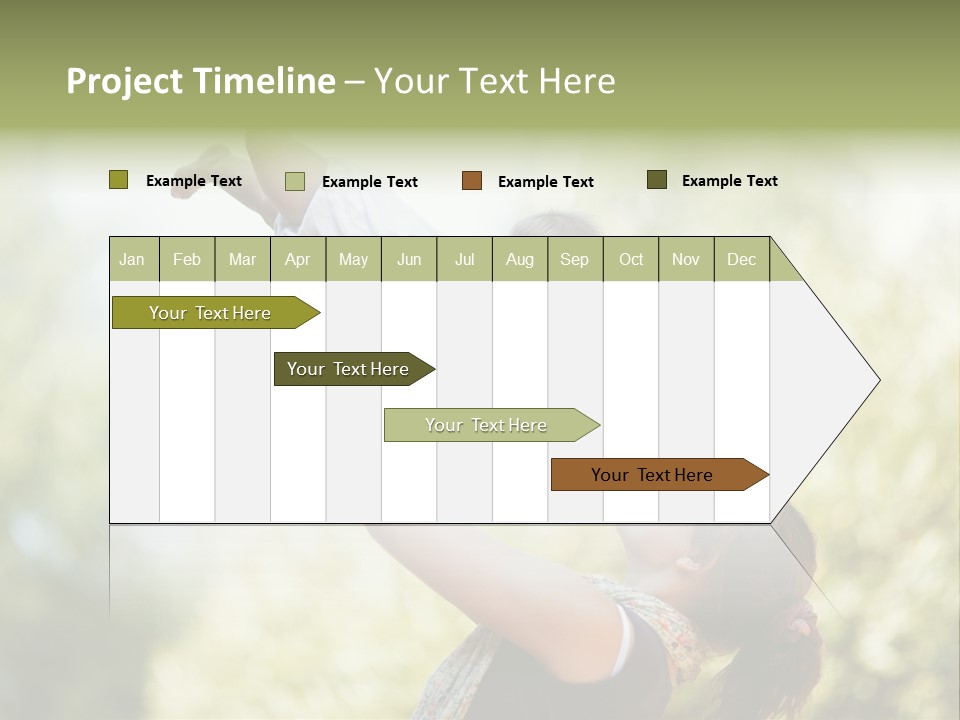 Smile Joyful Daughter PowerPoint Template