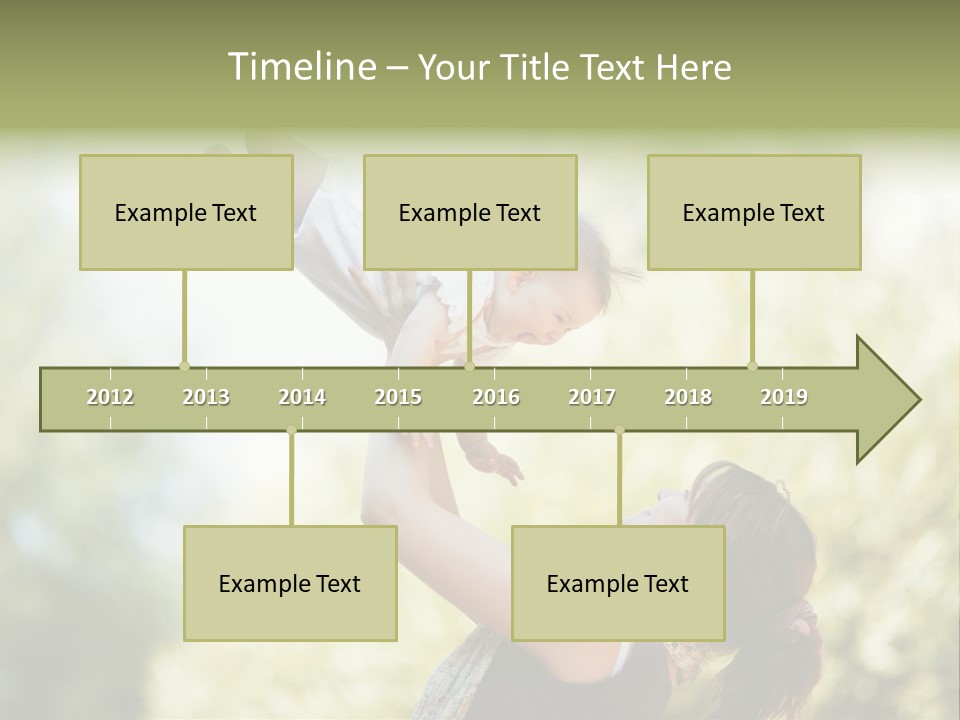 Smile Joyful Daughter PowerPoint Template