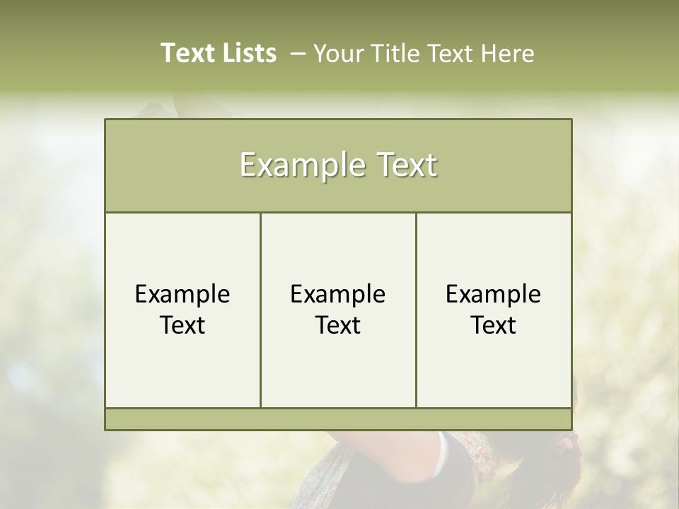 Smile Joyful Daughter PowerPoint Template