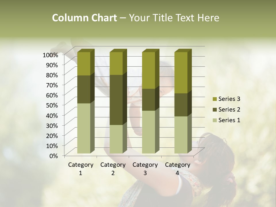 Smile Joyful Daughter PowerPoint Template
