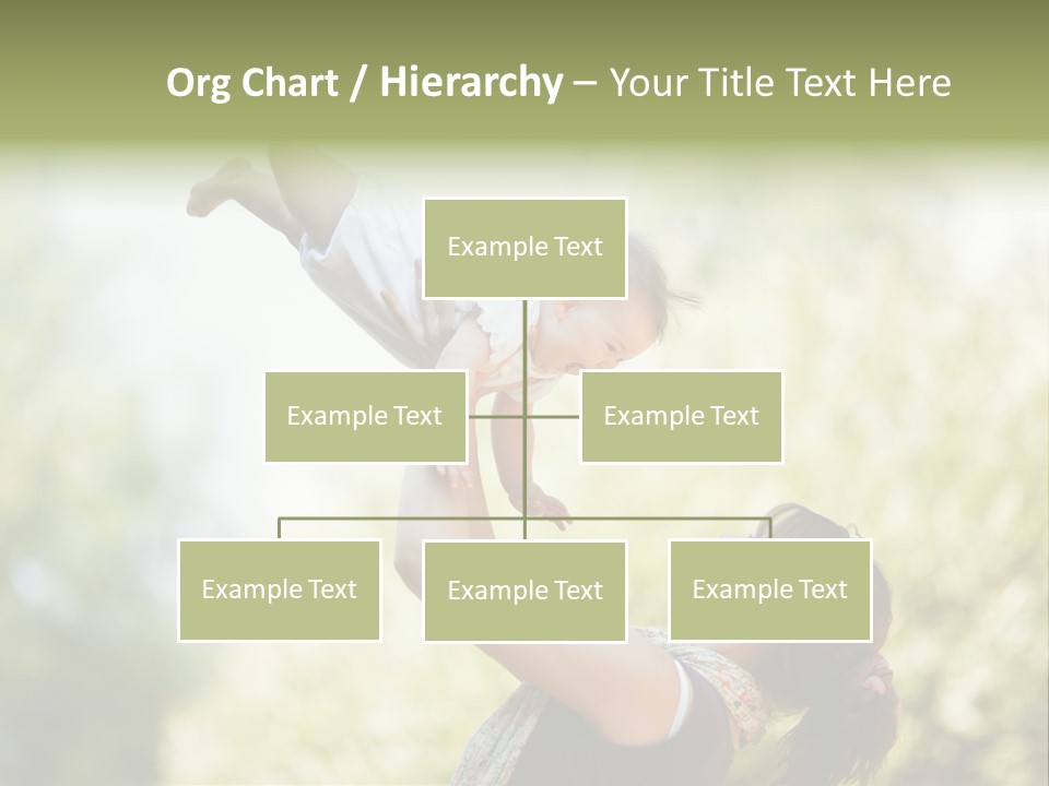 Smile Joyful Daughter PowerPoint Template