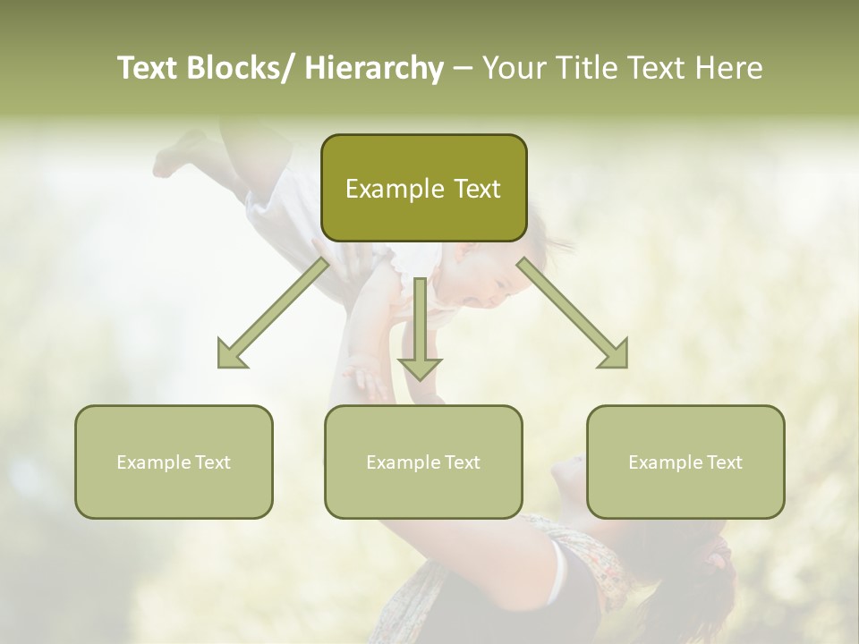 Smile Joyful Daughter PowerPoint Template